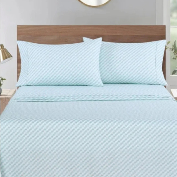South Point Home Fashions Microfiber (2) 4-piece Sheet Set Twin/Twin XL - Picture 5 of 11